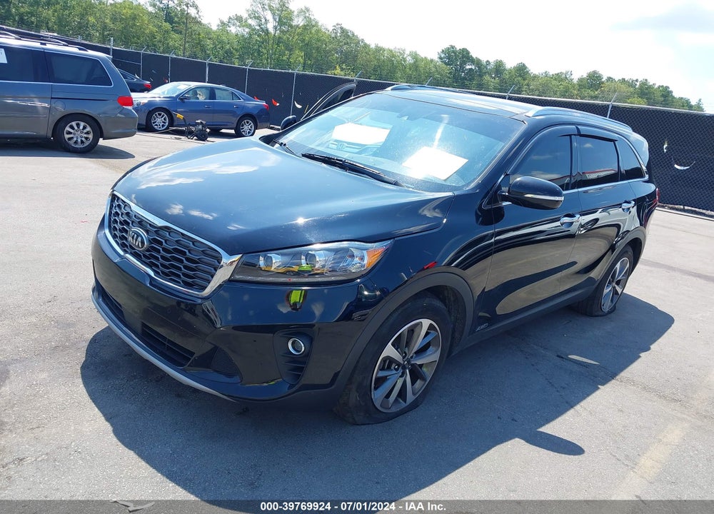 2019 KIA SORENTO 3.3L EX VIN: 5XYPHDA53KG460162