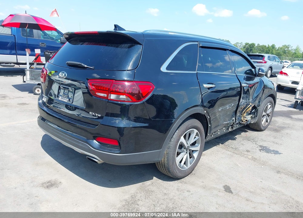 2019 KIA SORENTO 3.3L EX VIN: 5XYPHDA53KG460162