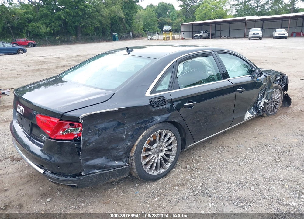 2014 AUDI A8 L 4.0T VIN: WAUR2AFD9EN007151
