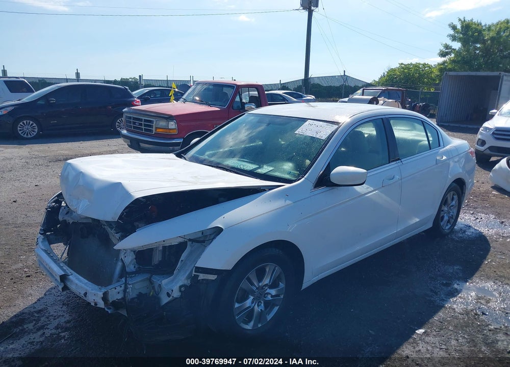 2012 HONDA ACCORD 2.4 LX-P VIN: 1HGCP2F4XCA000750