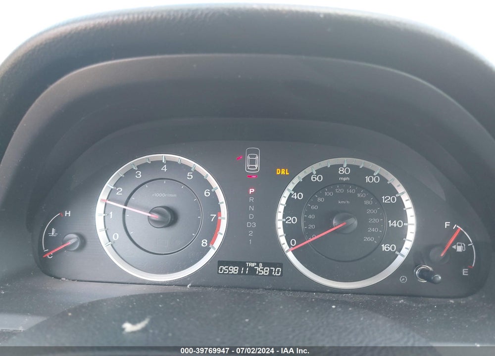 2012 HONDA ACCORD 2.4 LX-P VIN: 1HGCP2F4XCA000750