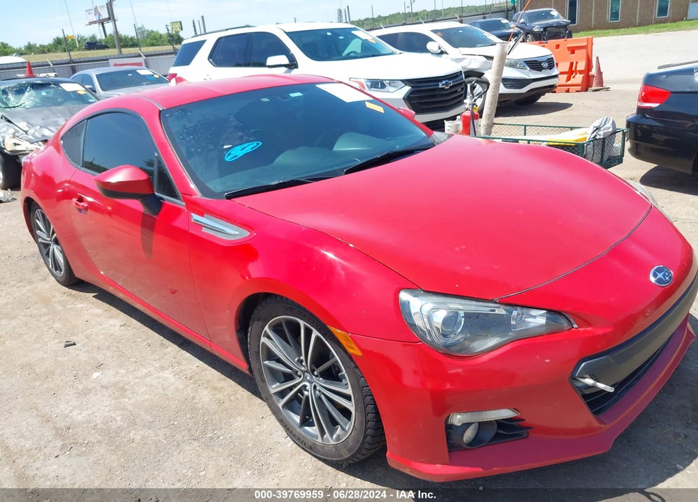 2015 SUBARU BRZ LIMITED VIN: JF1ZCAC17F9606740