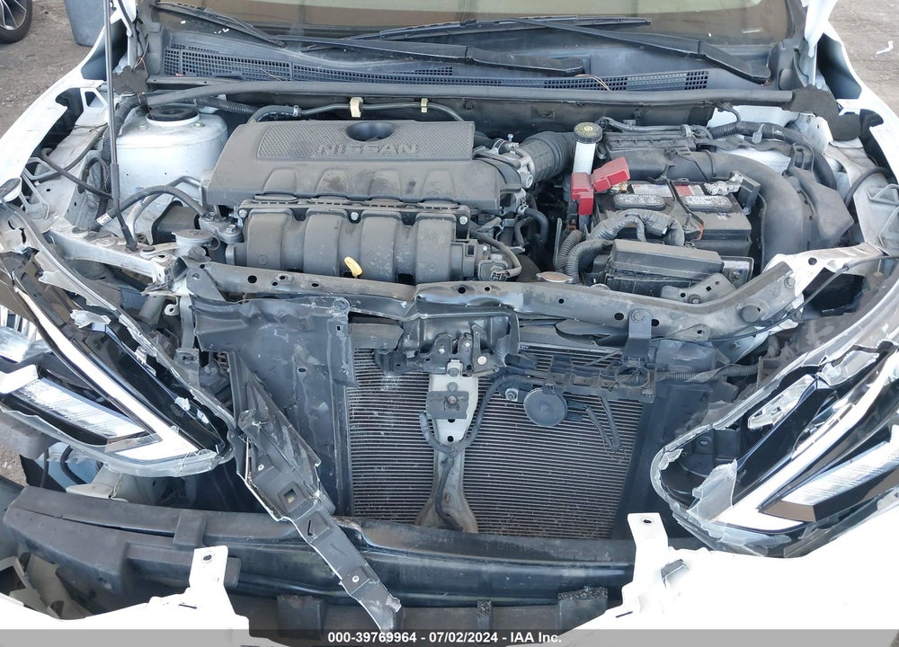 2017 NISSAN SENTRA SV VIN: 3N1AB7AP0HY301911