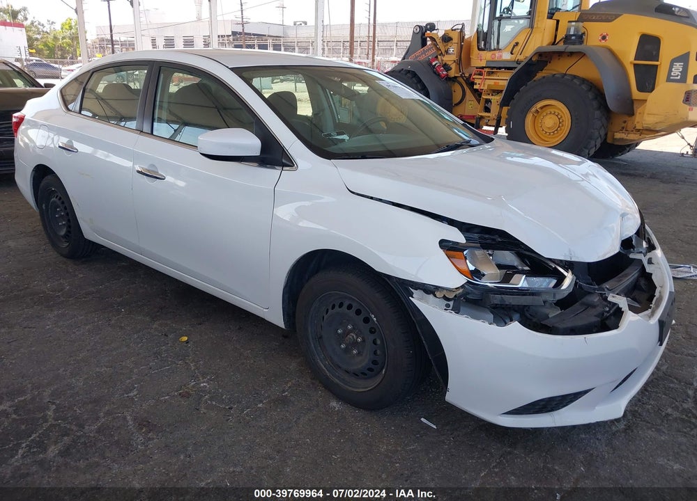 2017 NISSAN SENTRA SV VIN: 3N1AB7AP0HY301911