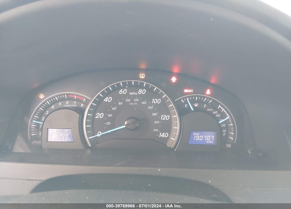 2013 TOYOTA CAMRY LE VIN: 4T4BF1FKXDR311599