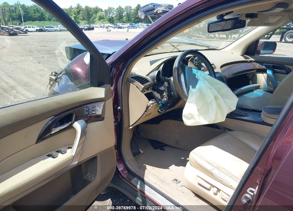 2010 ACURA MDX VIN: 2HNYD2H22AH534021