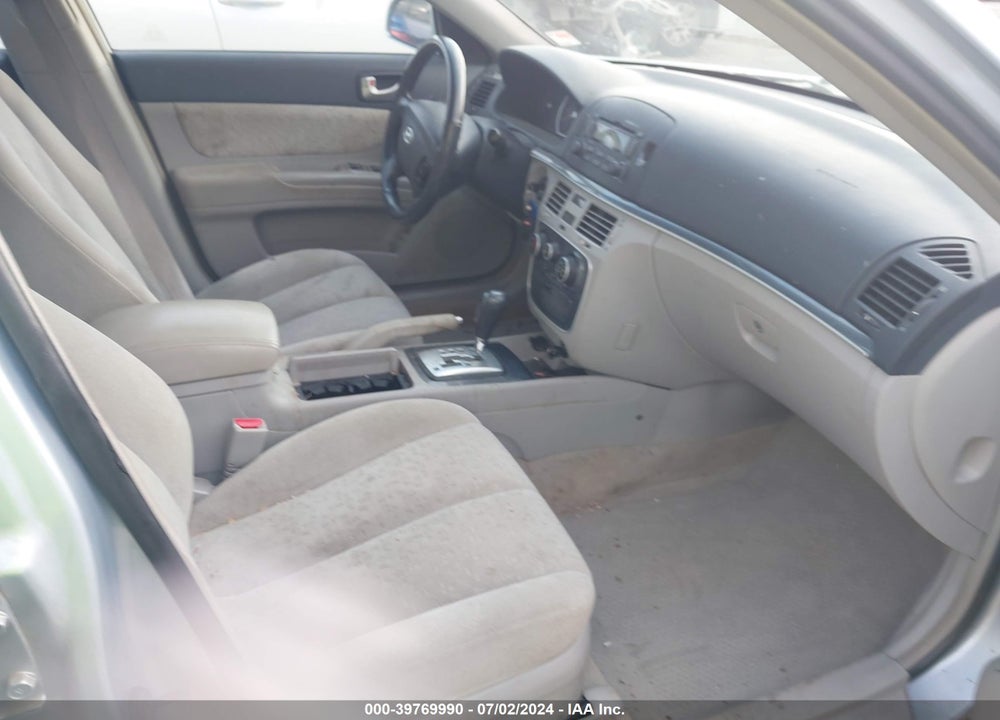 2007 HYUNDAI SONATA LIMITED/SE V6 VIN: 5NPEU46F67H216025