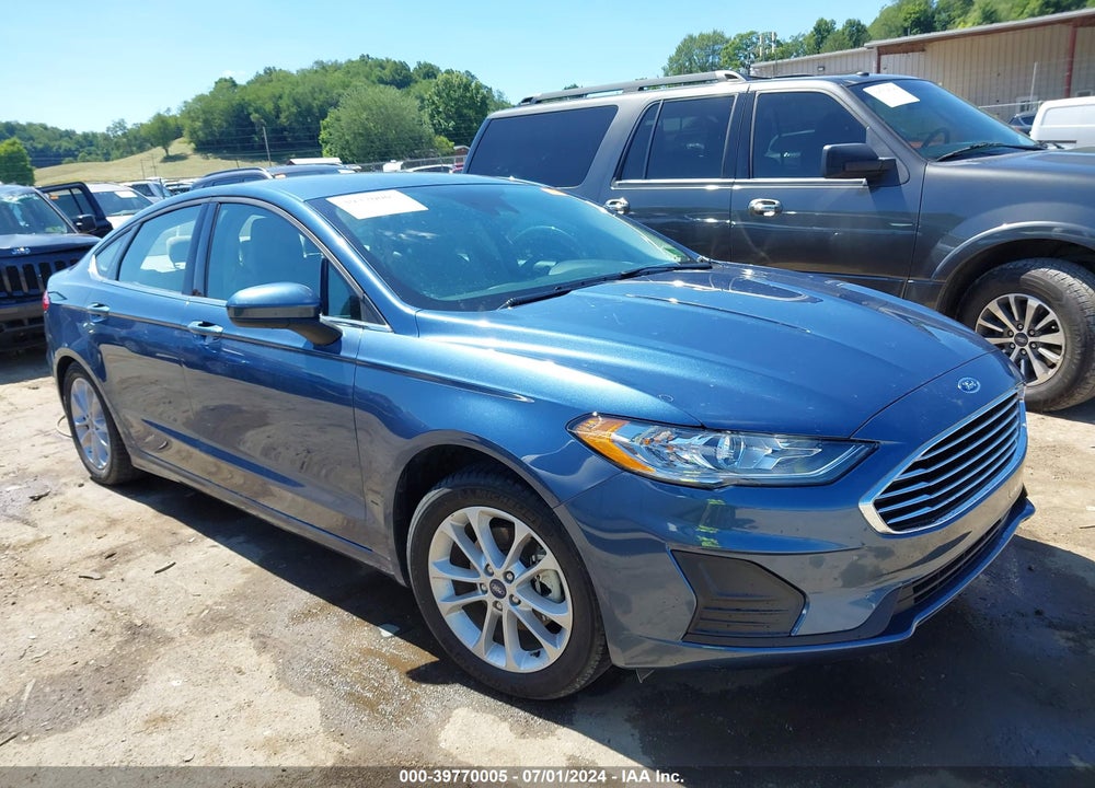 2019 FORD FUSION SE VIN: 3FA6P0HD0KR102341