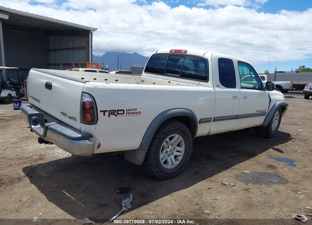 2001 TOYOTA TUNDRA SR5 V8 VIN: 5TBBT44101S188519