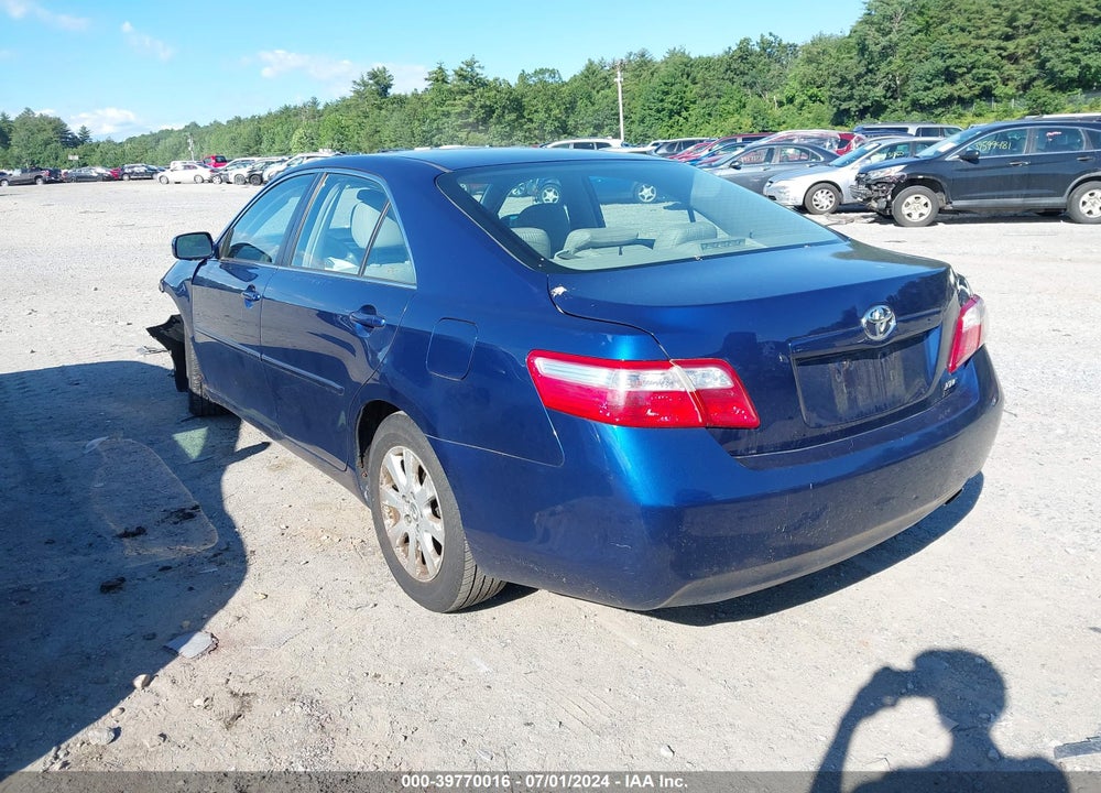 2007 TOYOTA CAMRY XLE VIN: JTNBE46K873027560