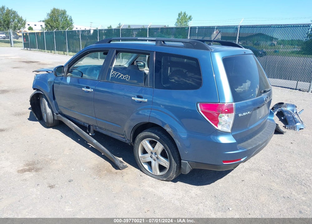 2009 SUBARU FORESTER 2.5X VIN: JF2SH63689H760911