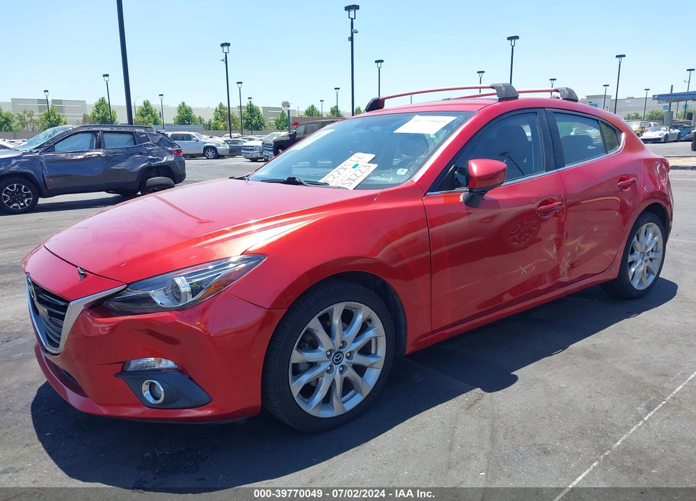 2014 MAZDA 3 S TOURING VIN: JM1BM1L30E1103882