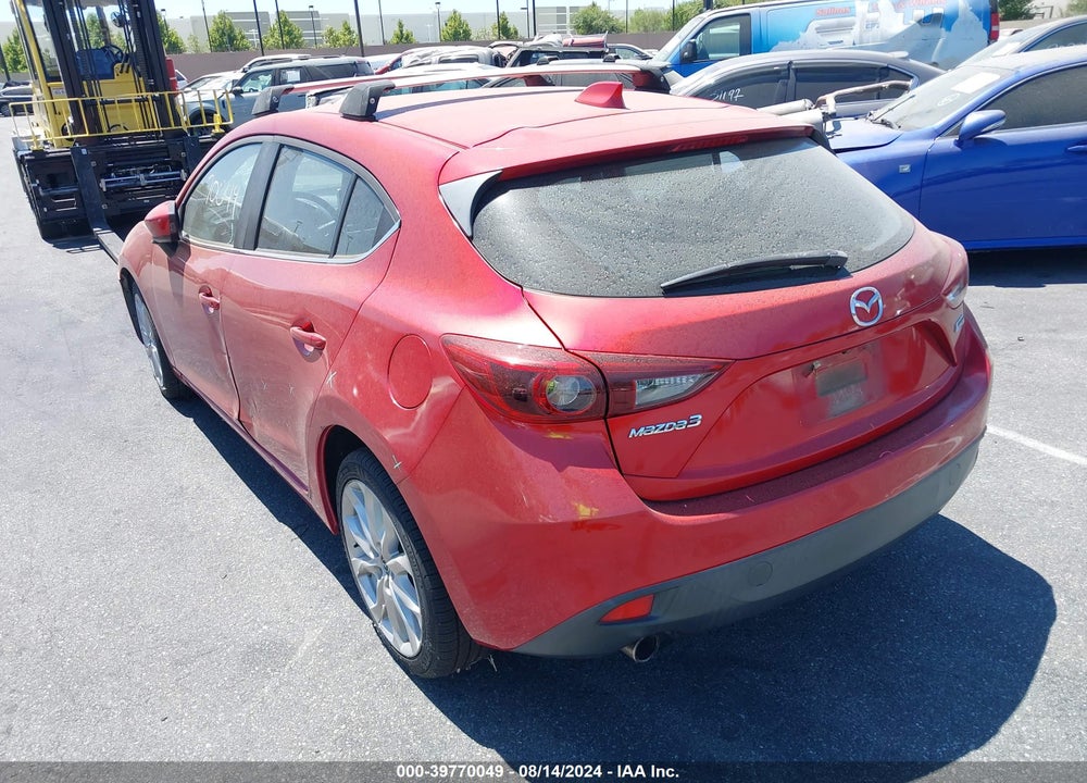 2014 MAZDA 3 S TOURING VIN: JM1BM1L30E1103882