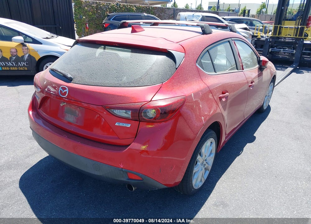 2014 MAZDA 3 S TOURING VIN: JM1BM1L30E1103882
