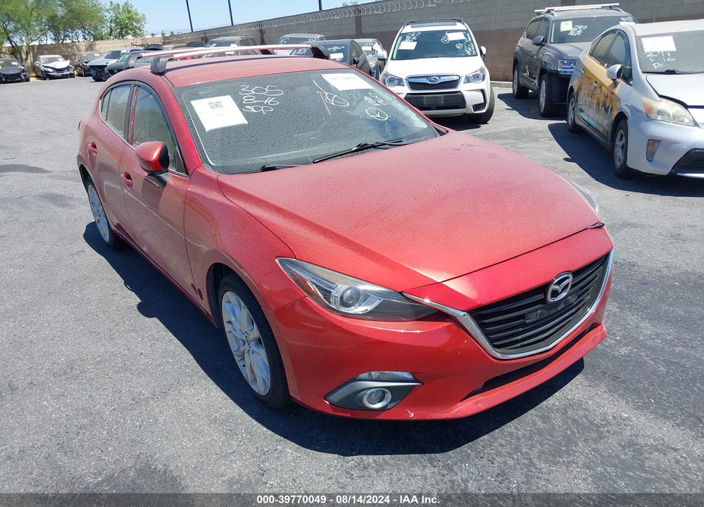 2014 MAZDA 3 S TOURING VIN: JM1BM1L30E1103882