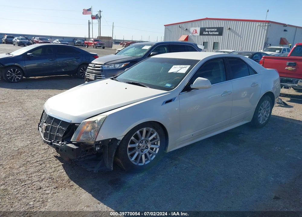 2011 CADILLAC CTS LUXURY VIN: 1G6DE5EY1B0102122