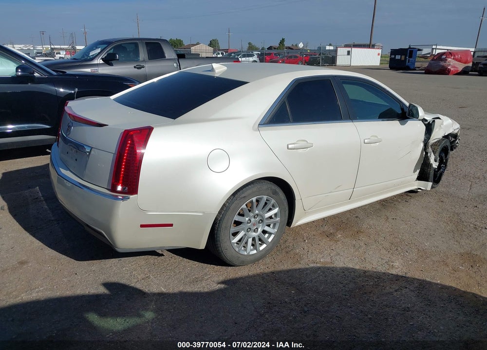2011 CADILLAC CTS LUXURY VIN: 1G6DE5EY1B0102122