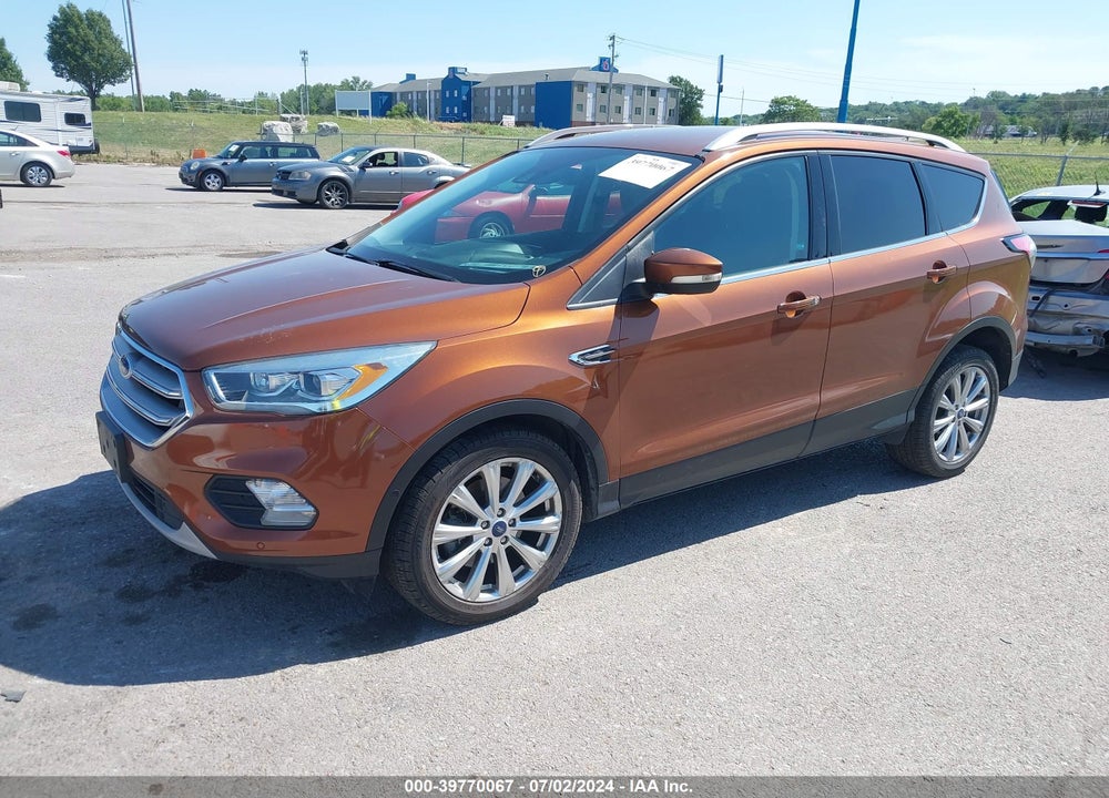 2017 FORD ESCAPE TITANIUM VIN: 1FMCU9JD6HUC33825