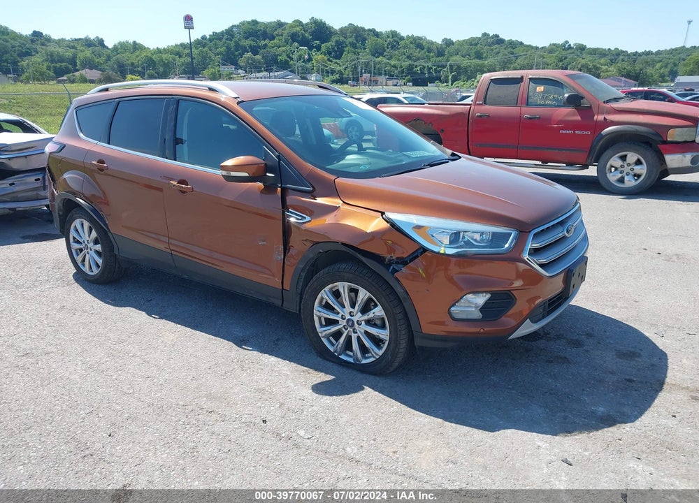 2017 FORD ESCAPE TITANIUM VIN: 1FMCU9JD6HUC33825