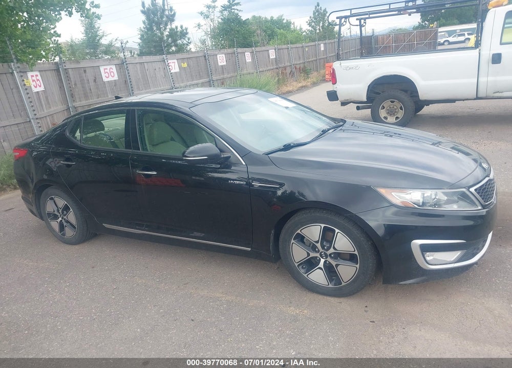 2013 KIA OPTIMA HYBRID EX VIN: KNAGM4AD7D5060066