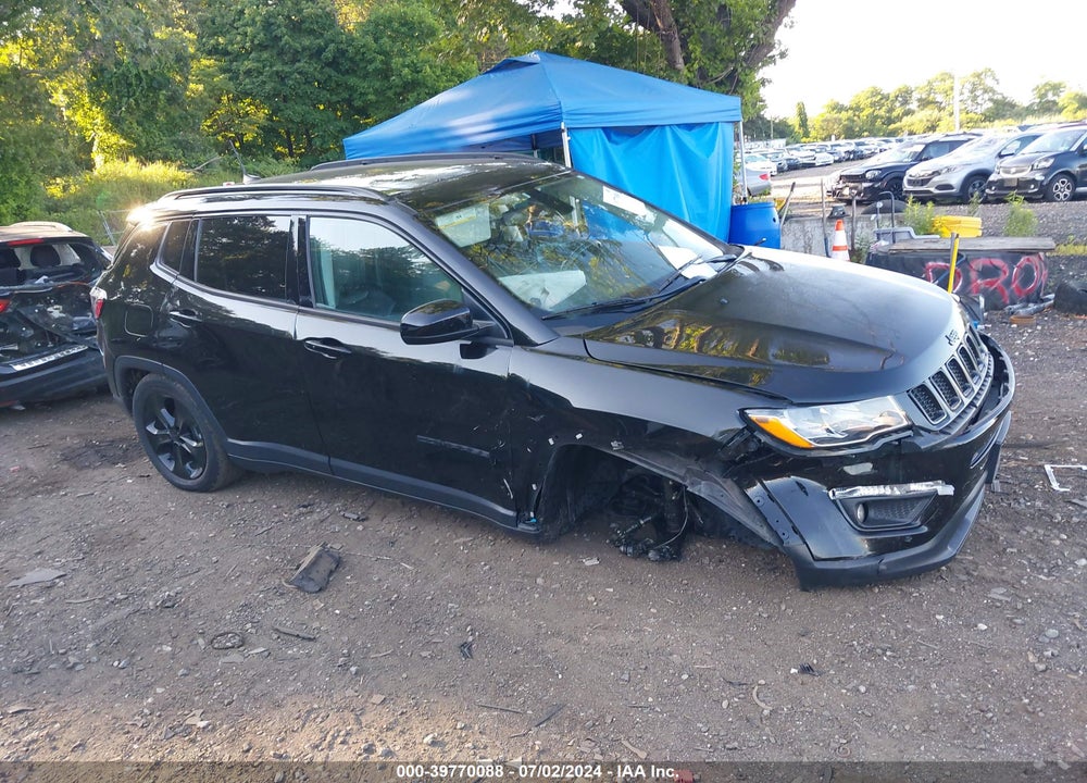 2020 JEEP COMPASS ALTITUDE 4X4 VIN: 3C4NJDBB2LT165788