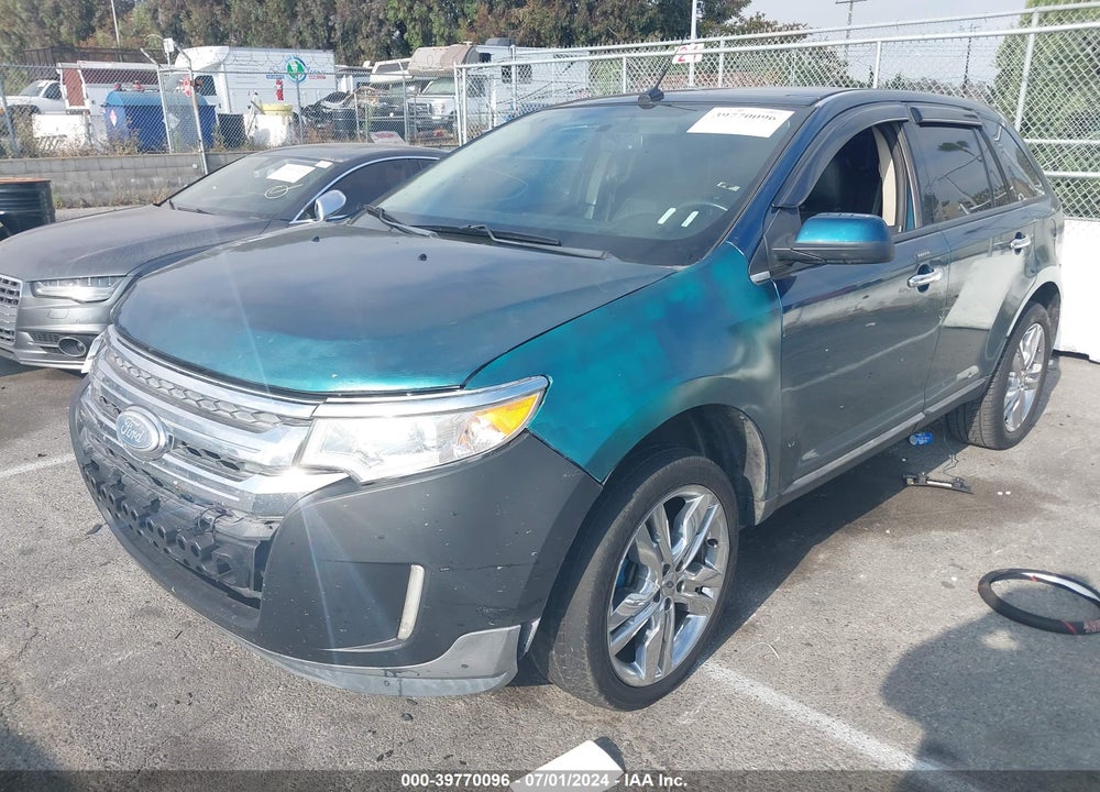 2011 FORD EDGE SEL VIN: 2FMDK3JC9BBB67895