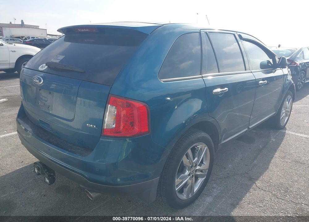 2011 FORD EDGE SEL VIN: 2FMDK3JC9BBB67895