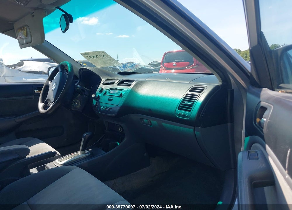 2003 HONDA CIVIC LX VIN: 1HGES16593L032202
