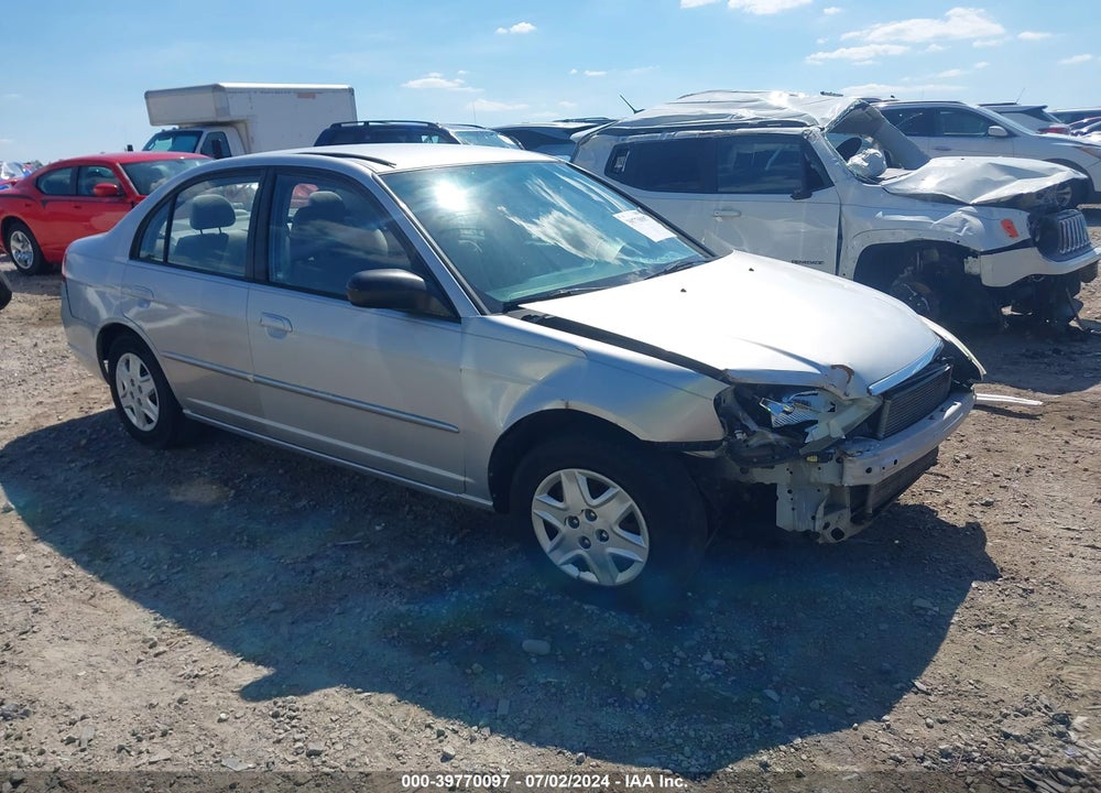 2003 HONDA CIVIC LX VIN: 1HGES16593L032202