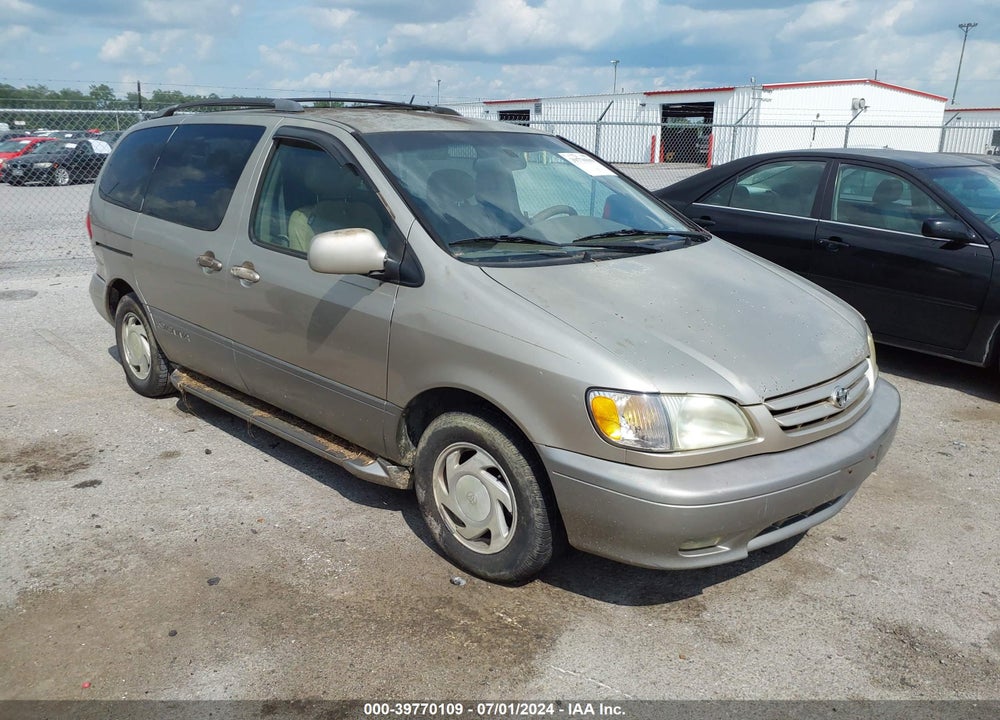 2001 TOYOTA SIENNA XLE VIN: 4T3ZF13C31U381728