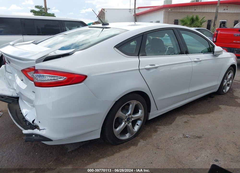 2014 FORD FUSION SE VIN: 1FA6P0H73E5366283