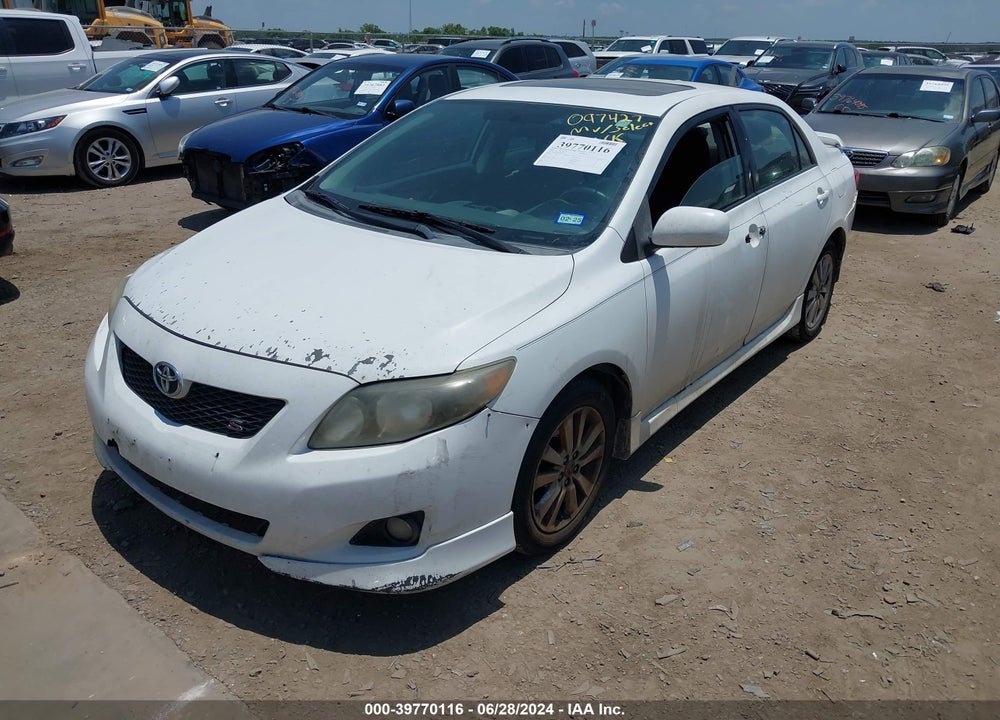 2009 TOYOTA COROLLA S VIN: 1NXBU40E09Z097427