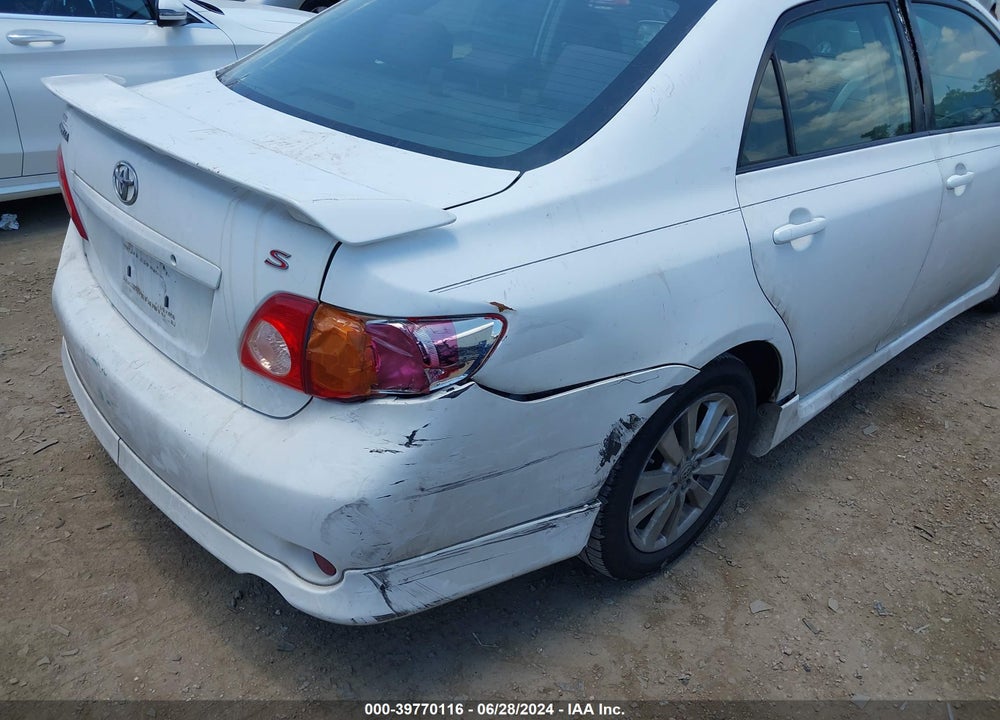 2009 TOYOTA COROLLA S VIN: 1NXBU40E09Z097427