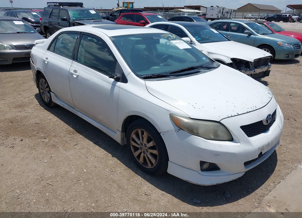 2009 TOYOTA COROLLA S VIN: 1NXBU40E09Z097427