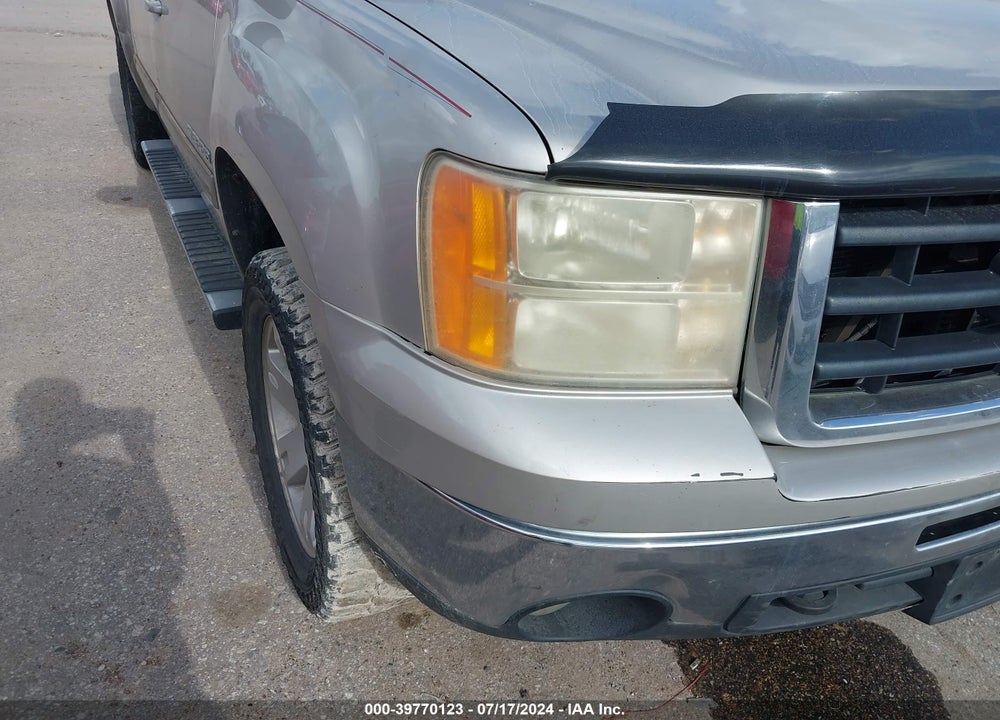 2008 GMC SIERRA 1500 SLE1 VIN: 3GTEC13J98G279933