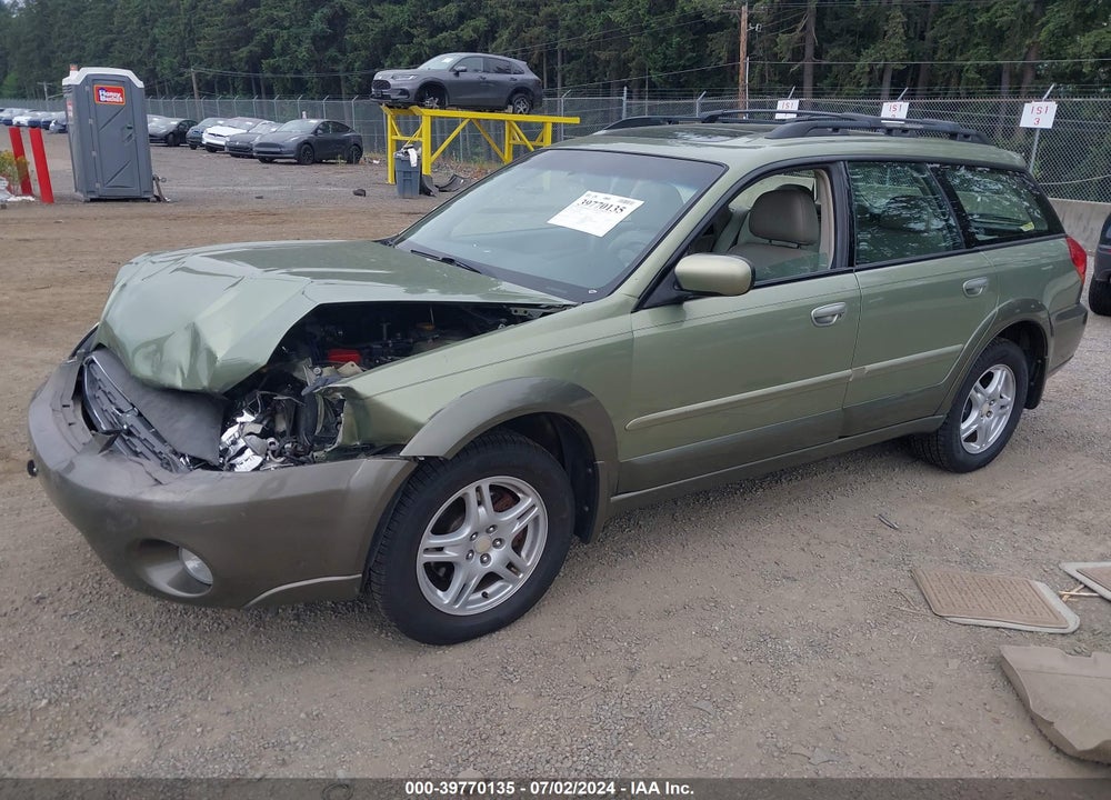2005 SUBARU OUTBACK 2.5I LIMITED VIN: 4S4BP62C857306565