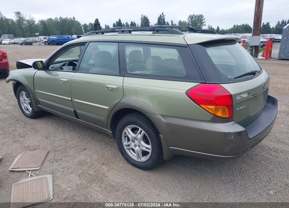 2005 SUBARU OUTBACK 2.5I LIMITED VIN: 4S4BP62C857306565