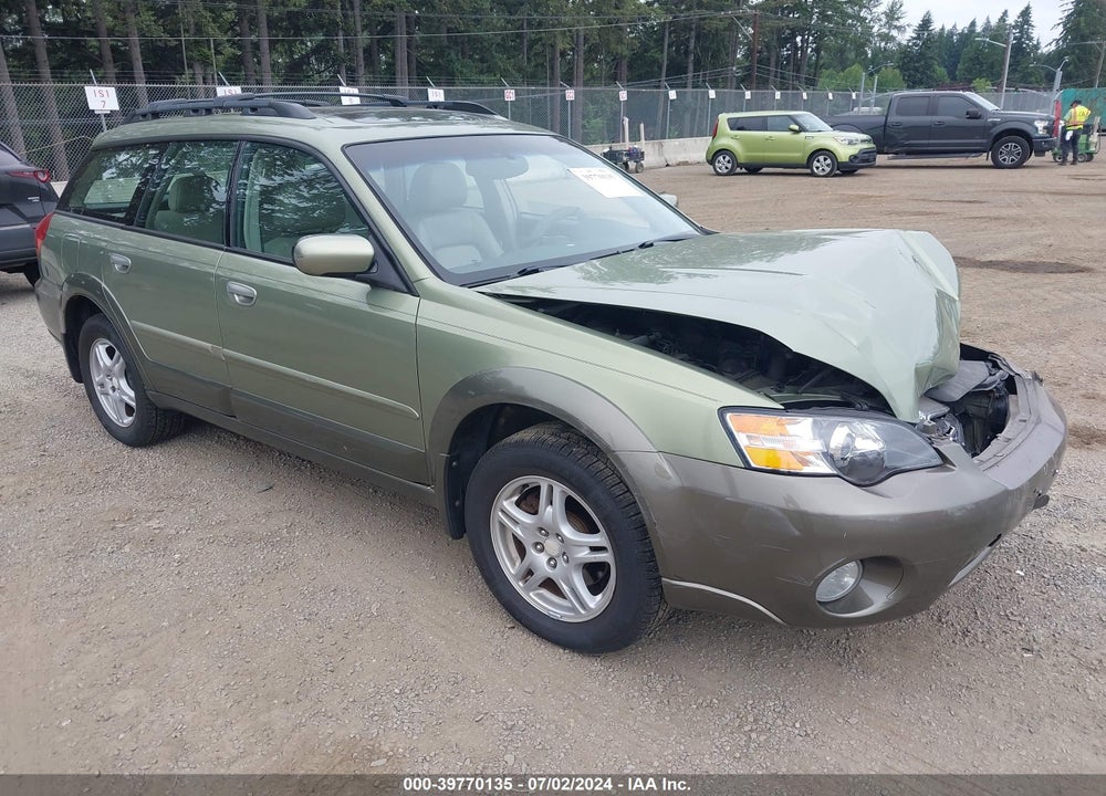 2005 SUBARU OUTBACK 2.5I LIMITED VIN: 4S4BP62C857306565
