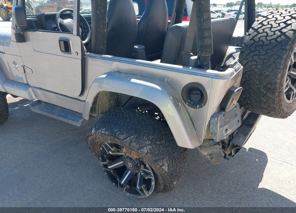 2001 JEEP WRANGLER SPORT VIN: 1J4FA49S91P363497
