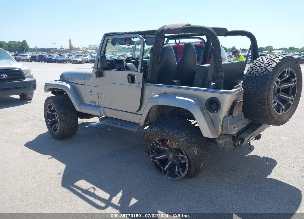 2001 JEEP WRANGLER SPORT VIN: 1J4FA49S91P363497
