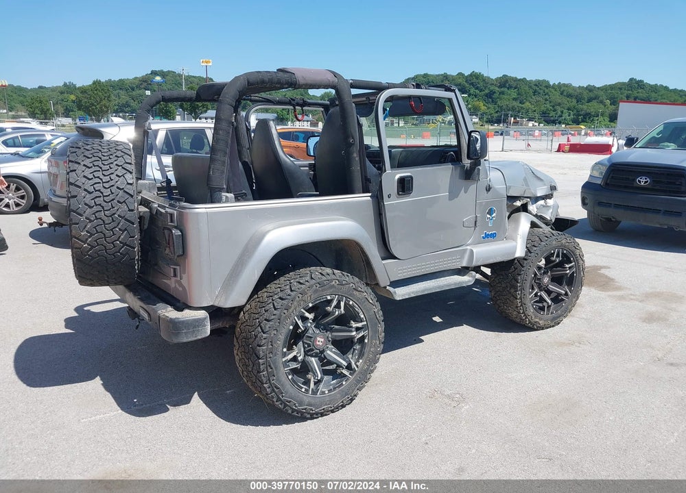 2001 JEEP WRANGLER SPORT VIN: 1J4FA49S91P363497