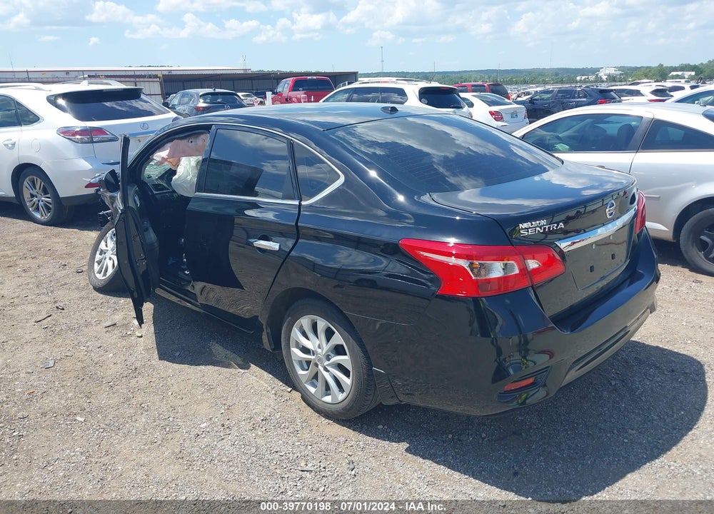 2019 NISSAN SENTRA SV VIN: 3N1AB7AP9KL613908