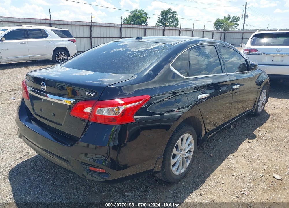 2019 NISSAN SENTRA SV VIN: 3N1AB7AP9KL613908