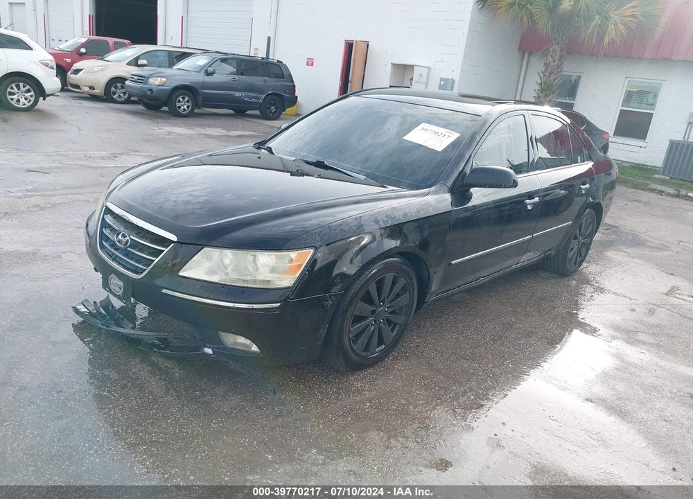 2009 HYUNDAI SONATA LIMITED V6 VIN: 5NPEU46F89H481242