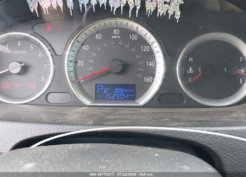 2009 HYUNDAI SONATA LIMITED V6 VIN: 5NPEU46F89H481242