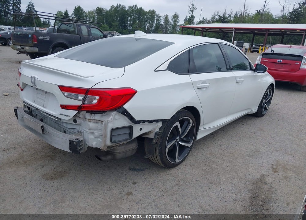 2018 HONDA ACCORD SPORT VIN: 1HGCV1F35JA165478