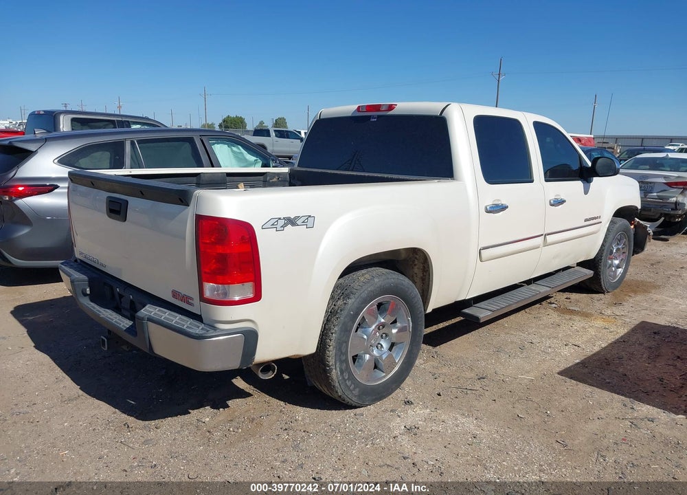 2009 GMC SIERRA 1500 SLT VIN: 3GTEK33M49G166840