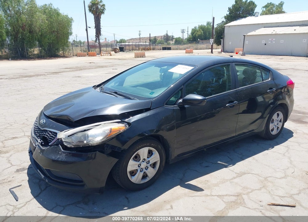 2016 KIA FORTE LX VIN: KNAFK4A66G5550649