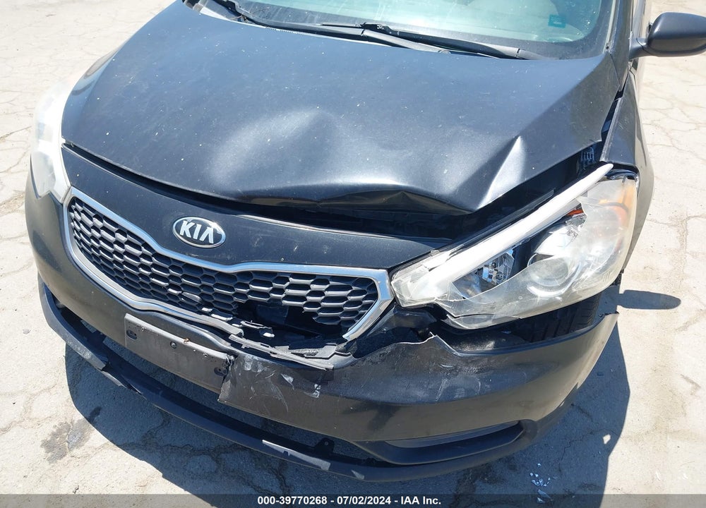 2016 KIA FORTE LX VIN: KNAFK4A66G5550649