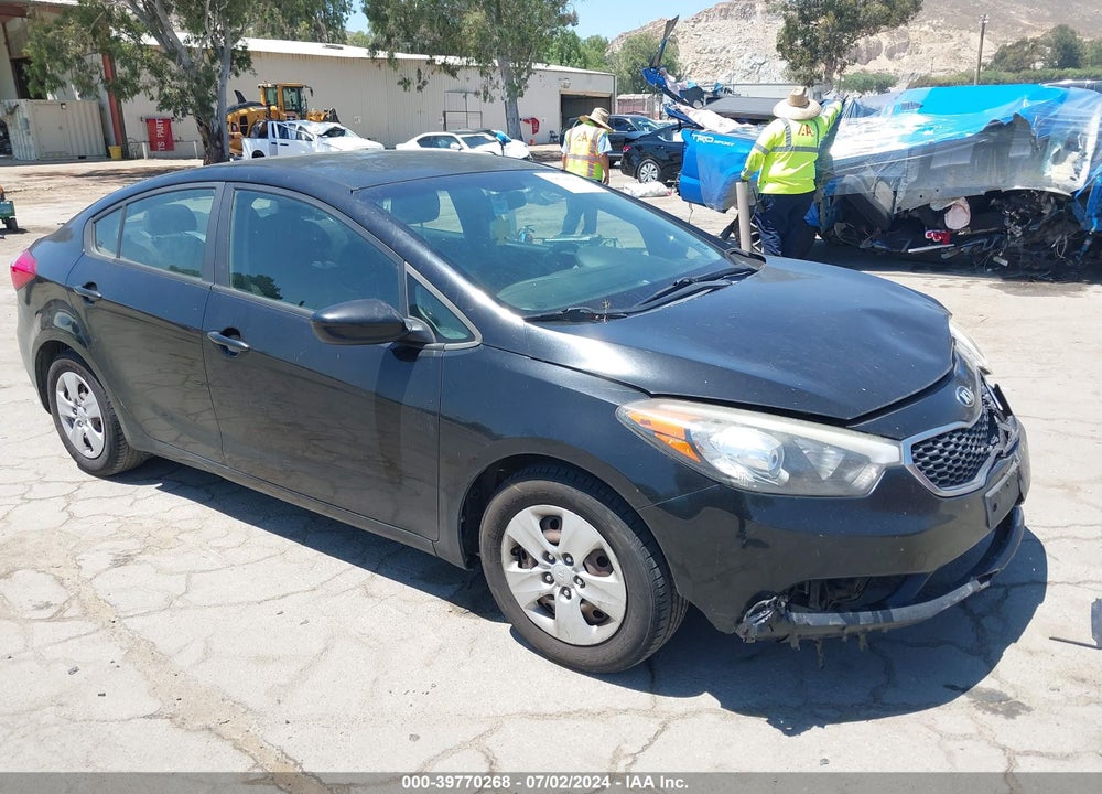 2016 KIA FORTE LX VIN: KNAFK4A66G5550649